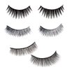 Salona Eye Splashes False Eyelashes Bulk 70 Pairs of Fake Eyelashes with Different Style Thin Natural Look Wispies Cat Eye Fluffy Volume 7 Styles Bundle