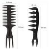 Hair Comb Styling Set Tail Combs Double Side Brushes Afro Pick Pik Comb African American Hair Brush Barber Accessories