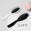 2 Pcs Wig Brush for Synthetic Wigs and Human Hair Stainless Steel Wig Wire Detangling Brushes Portable Wet Brush Comb Professional Synthetic Hair Brush Hair Extension Brushes for Women