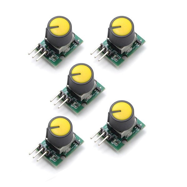 Teyleten Robot Mini Steering Gear Tester Servo Tester Brushless Motor ESC Controller PWM Checker Drive for FPV RC Plane Car DIY Fan 5pcs