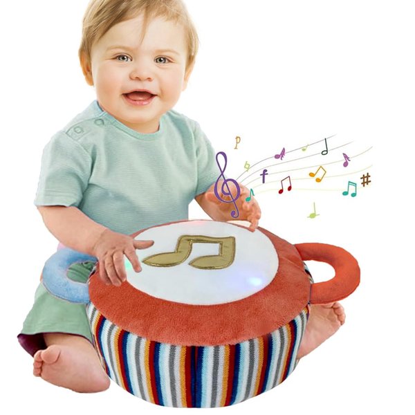 Baby Musical Toys 6 to 12Mouths, Infant Light up Music Toys, Plush Toys for 7 8 9 10+ Month Old, Gifts for 4 5 6 12 Month Boy Girl