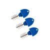 Beer Plugs Tap Brush,30 Pack Beer Faucet Tap Cleaning Plug Brush for Draft Beer Faucet Cap (Blue)