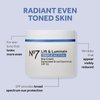 No7 Lift & Luminate Triple Action Day Cream SPF 30 - Broad Spectrum Anti Aging Face Cream - Hydrating Hibiscus Peptides & Hyaluronic Acid + Brightening Emblica & Vitamin C (50ml)