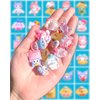 30,45Pcs Resin Shoe Decoration Charms for Clogs Sandals, Bling Shoe Accessories Charms for Girls Women Party Favors Gifts (30Pcs Pink)