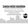 OakCityBeardCo. - Sandalwood Bourbon - 2 Ounce - Beard Oil - Beard Conditioner - Sandalwood - Bourbon - Mahogany - Our Most Popular Scent!