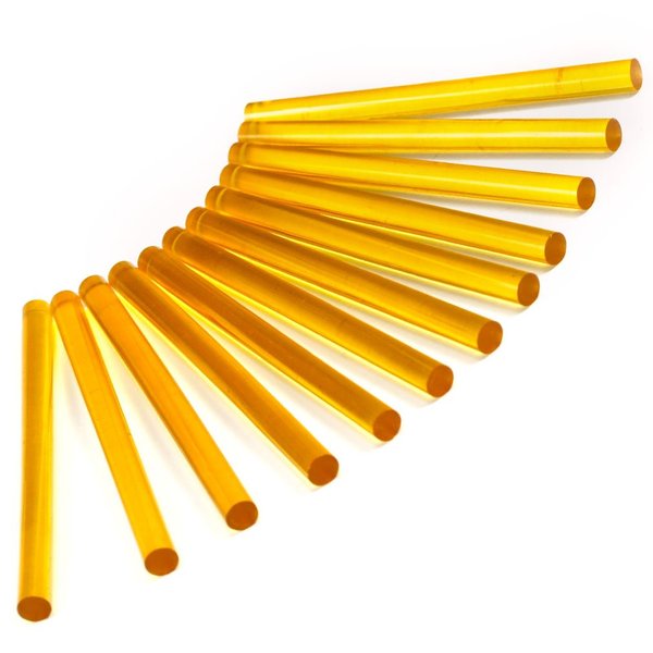 SING F LTD 12 Pcs X Hair Extensions Keratin Glue Bond Gun Sticks