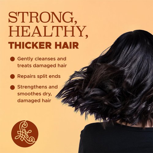 Luseta Hair Growth Shampoo with Turmeric & Collagen, Thickening Hair Volumizing Shampoo for Women and Men Thinning or Oil Hair, Color Safe Shampoo for Treated Hair Sulfate and Parabens Free 16.9Oz