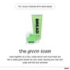 Bread BEAUTY SUPPLY scalp-serum: Cooling Greens Exfoliating Scalp Treatment | All Hair Types | Colour Safe, Silicone Free, Cruelty-Free, Vegan | 1.7 oz 50 mL.