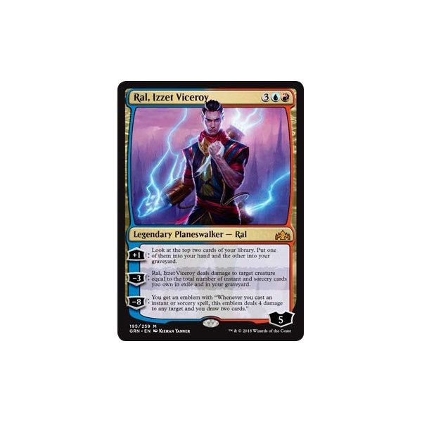 Magic The Gathering - RAL, Izzet Viceroy (195/259) - Guilds of Ravnica