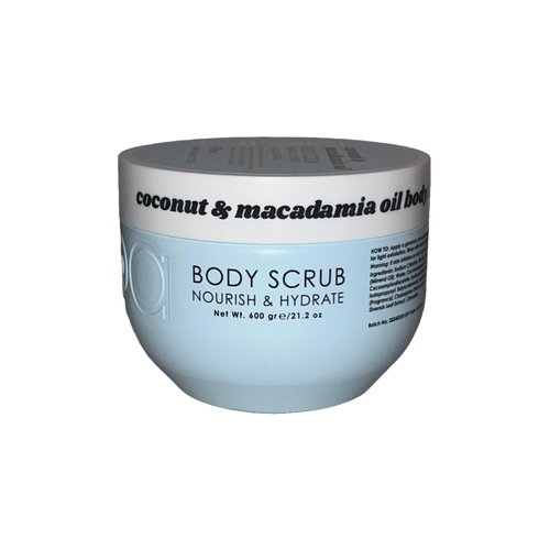 CIROA Coconut & Macadamia Oil Body Scrub. Nourish & Hydrate 21.2 oz