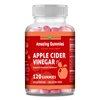 Amazing Formulas Apple Cider Vinegar Plus Supplement | Apple Flavor | 120 Gummies | Non-GMO | Gluten-Free | Made in USA