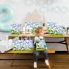 Brattol 16 Pcs Chugga Chugga Two Two Birthday Party Bags Train Theme Design - Ideal Train Birthday Decorations & Party Supplies for Two Years Old Baby’s Celebrations, Precious Mothers