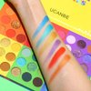 UCANBE 54 Colors Splashy Candies Eyeshadow Palette, Highly Pigmented Matte Shimmer Soft Creamy Glitter Rainbow Bright Powder Eye Shadow Blendable Waterproof Long Lasting Makeup Pallet…