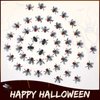 Gejoy 60 Pieces Plastic Fake Flies for Joke Realistic Mini Flies Bulk Prank Trick Tiny Simulated Fly for Insects Halloween Party Supplies