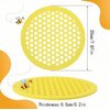 2-Pack Floating Bee Island – 8 Inch Eco-Friendly EVA Foam Bee Watering Station & Butterfly Feeder for Garden, Backyard, and Patio – Safe Drinking Platform for Pollinators