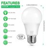 MAXvolador 12-Pack A19 LED Light Bulbs, 100 Watt Equivalent LED Bulb, 5000K Daylight White, 1100 Lumens, E26 Medium Base, CRI 85+, Non-Dimmable