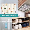 AOBOPLE 4 Pack Window Security Bar, Window Safety Bars, Adjustable Sliding Glass Door Lock, Window Lock Bar for Children Home, Extends from 15.8-27.6 Inches (White)