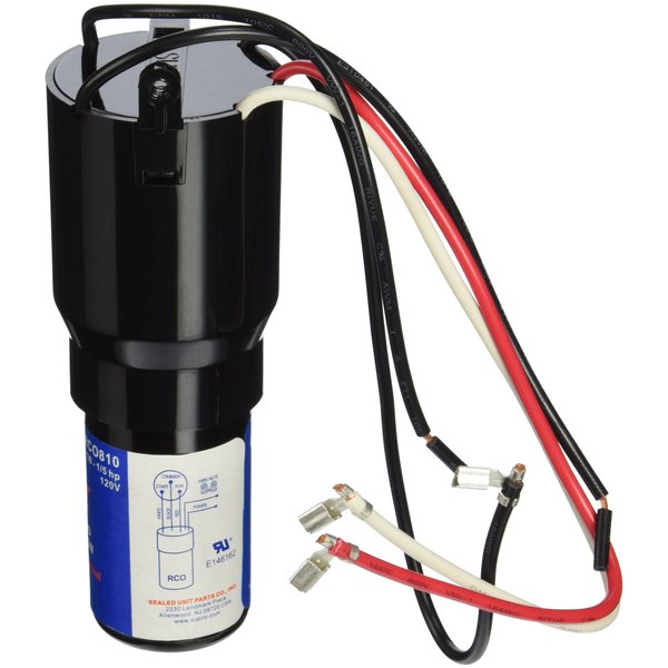 Supco RCO810 3 n' 1 START Hard Start Kit , Black