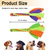 SYOOY 2 Pack Dog Fleece Rope Toy Dog Flirt Pole Replacement Toys to Chase and Tug Interactive Dog Toys with Chewing Rope Pet Braided Rope Tether Lure Toy to Outdoor Exercising Training