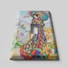 SnazzySwitch Oriental Woman Decorative Light Switch Cover - Single Toggle Wall Plate