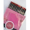 Glam Lux Italia Deluxe Ultra fine lip liners set of 12 Bundle with hydrating, moisturizing soothing face mask