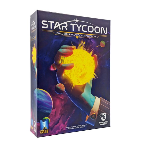 Star Tycoon by Good Games Publishing, Strategy Board Game, for 1 to 4 Players and Ages 14+