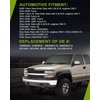 AUTOSAVER88 Fog Lights Compatible with 1999 2000 2001 2002 GMC Sierra 2000 2001 2002 2003 2004 2005 2006 GMC Yukon Pickup Truck Fog Lamps,with 12V 37.5W 899 Bulbs,Smoke Lens