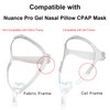 Replacement Nuance Pro Headgear, CPAP Headgear Compatible with Philips Respironics Nuance Pro Nasal Pillow CPAP Mask, LALASTAR CPAP Nasal Mask Strap for CPAP Machine (Standard Size)