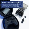NACON Revolution 5 Pro Officially Licensed PlayStation Wireless Gaming Controller for PS5 / PS4 / PC - Hall Effect, Trigger Stops, Mappable Buttons, Bluetooth Audio - Triple Black