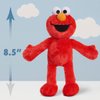 Sesame Street Friends Elmo and Abby Cadabby 8-inch 2-piece Sustainable Plush Stuffed Animals Set, Kids Toys for Ages 18 Month by Just Play