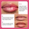 Halo east Lip Plumper Gloss High-Shine Liquid Lip Plumping Color, Long-Lasting Plumper Pout, Moisturizing, Non-Sticky With Natural Ginger Extract Portable 6 Colors (02#Grapefruit)