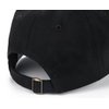 Edoneery Unisex Toddler Kids Plain Cotton Adjustable Low Profile Baseball Cap Hat Black