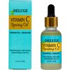 Deluge Vitamin C Face Treatment Oil - Brightening And Repairing Oil- Rosehip Oil, Squalane, Coconut Oil, Grapeseed Oil, Jojoba Oil, Vitamin C Skin Oil, Vitamin E. Net Wt. 30 Ml