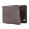 Big Skinny Men's Acrobat Leather Money Clip Slim Wallet, Holds Up to 20 Cards, Brown