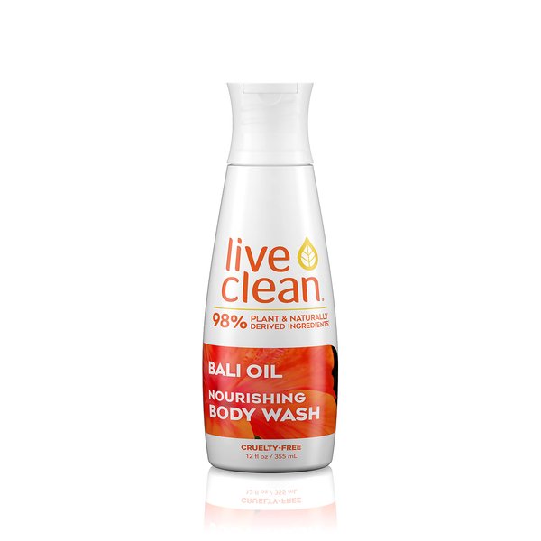 Live Clean Body Wash, Nourishing Bali Oil, 17 Oz, LV32215
