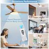 Hampton Bay Ceiling Fan Remote Replacement UC7078T FANHD L3H2003FANHD FANHD6 L3H2010FANHD RR7078TR 7066TX UC7083T UC7848T with Reverse Button and Wall Mount