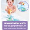 Tomy Toomies Bingo Bath Toys with Pourer and Float with Water Wheel – Sensory Water Toys – Officially Licensed Bluey Toys – Bath Toys for Babies + 18 Months, E73636