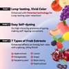 eZn Pudding Hair Dye Ammonia Free Semi-Permanent Self Hair Dye DIY Kit included contain Keratin Made in Korea Beauty (Pink Toner)