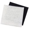Pondmaster Danner 12202 Carbon and Coarse Pad Replacement Filter, Black, 12"x 12"