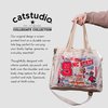 Catstudio University of Notre Dame Collegiate Tote Bag, Large Canvas Tote Bag, Reusable Grocery Bags for Women, Printed Canvas Bags, Housewarming Gifts, Couple Gifts