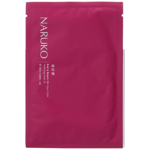 Naruko Rose & Botanic HA Aqua Cubic Hydrating Mask EX (10pcs)