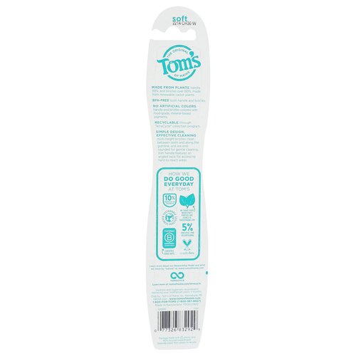 Tom's of Maine Soft Adult Toothbrush, 1 EA