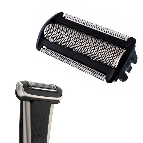 PAI4LEISI BG2000 Replacement Head Compatible with Philips Norelco Bodygroom BG7040 BG7030 BG5025 BG2039 Trimmer Shaver Foil Head TT2000