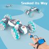 Gesture Sensing RC Stunt Car Toys for 6-12 yr Boys&Girls - Best Birthday Gifts for Kids, 2.4Ghz H&Controlled Remote Control Twist Cars, PREPOP 4WD Transform Off Road for Rotating