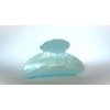 Generic Shimmering aqua blue marbled hair claw clip