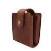 boshiho Playing Card Case, Genuine Leather Double Playing Cards Deck Holder for Magicians and Poker Players, Camping Holidays Trips