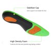 High Arch Support Insoles for Men and Women, Orthotic Shoe Inserts for High Arch,Plantar Fasciitis,Flat Feet,Foot Pain