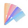 Generic Stylish Thick Colorful Hair Comb, Wide Teeth, Big Shampoo Comb for Women, Multi-color