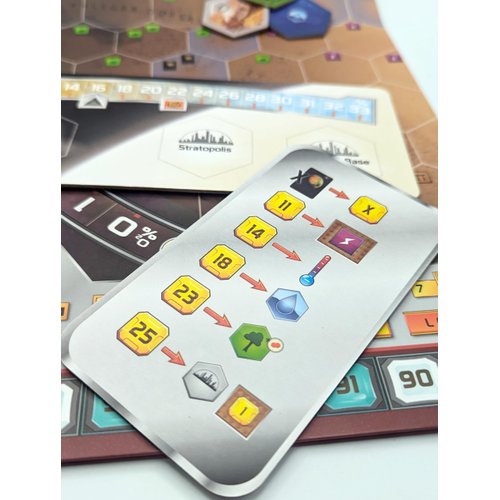 Stronghold Games - Terraforming Mars Amazonis & Vastitas - Strategy Board Game Expansion - for 1 to 5 Players and Ages 12+