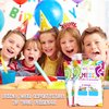 YQV Art Birthday Party Invitations, 20-Count Painting Birthday Party Invites With Envelopes-HBYQK-B57